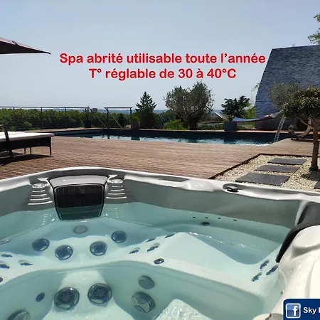 Piscine & Privatif Terrasse Sans Vis A Vis ,,,sky House Agen,,, Agen